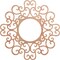 Ekena Millwork Reims Wood Fretwork Pierced Ceiling Medallion, Cherry, 36"OD x 13 3/4"ID x 3/8"T CMWP36X36X0375RECH - alternate 1